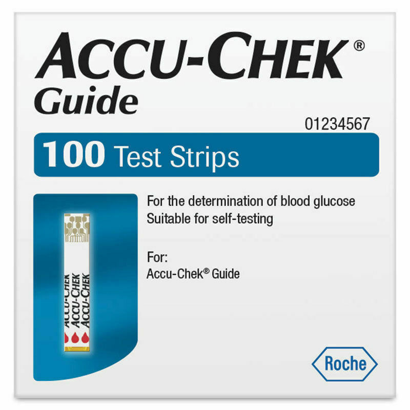 Accu-Chek Guide Blood Test Strips, 100 Pack
