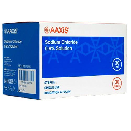 Aaxis Sodium Chloride 0.9% Solution (Size: 15ml, 30ml)