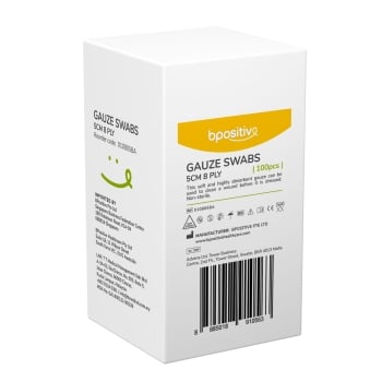Bpositive Gauze Square Non-sterile Various Sizes