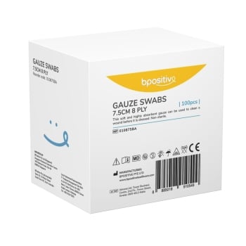 Bpositive Gauze Square Non-sterile Various Sizes