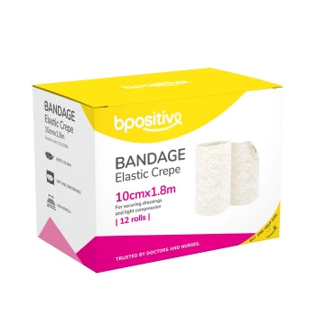 Bpositive Bandage Elastic Crepe Various Sizes