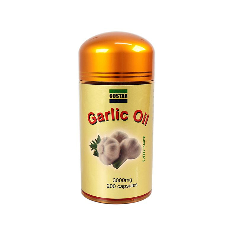 Costar Garlic oil 3000mg 200 Caps - Expiry 12/227