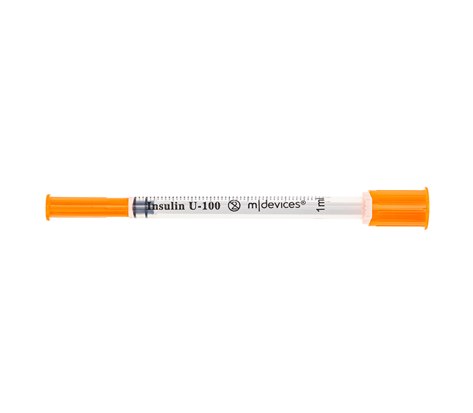 Insulin Syringe with StandardFixed Needle 29G x 13mm