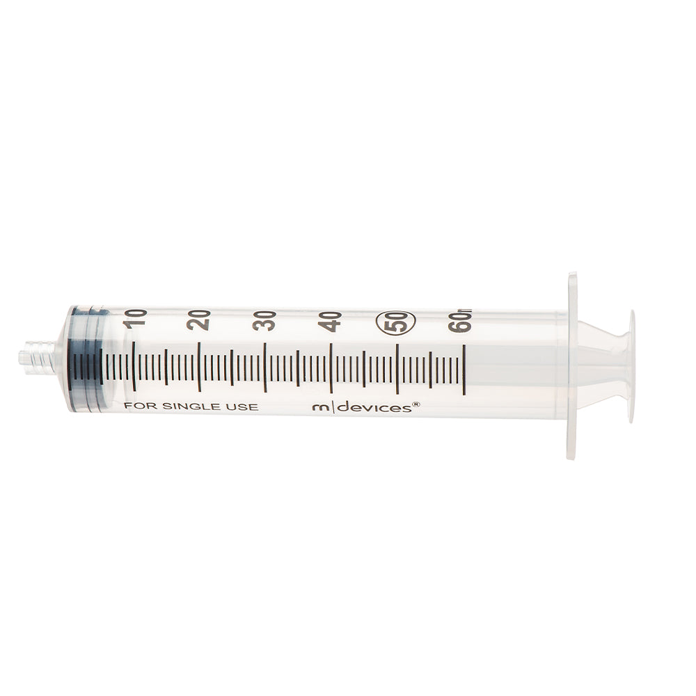 Luer Slip Syringe without Needle - Concentric nozzle (Size: 1ml - 50ml)