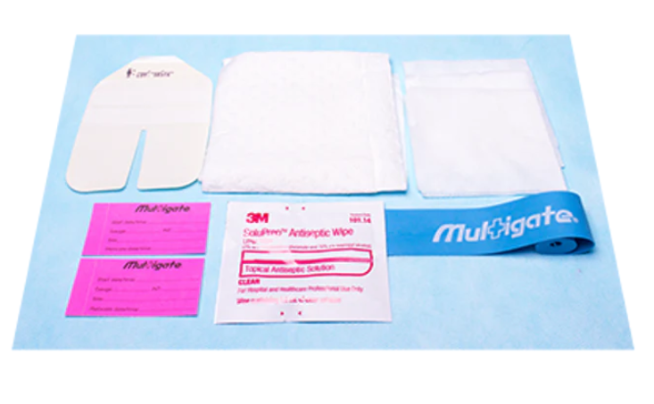 Multigate IV Starter Kit - with Tegaderm IV Dressing - Ctn of 200 Kits(06-198)