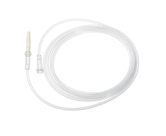 Oxygen Tubing with White Stepped Connector 3m Non sterile