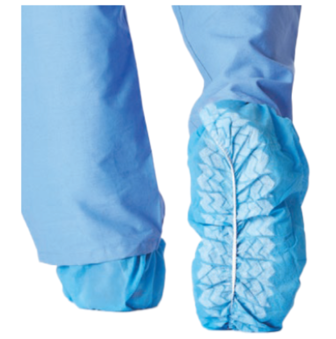 Shoe Cover Non-Skid Regular Blue slip-on, spunbond polypropylene