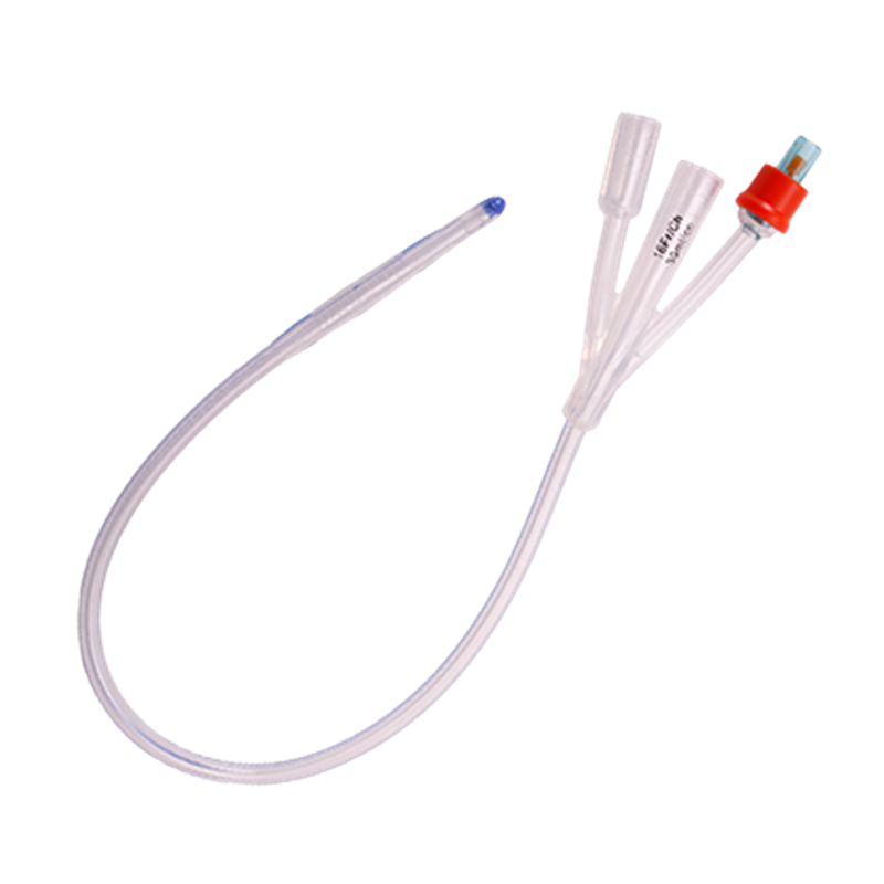 3-Way Foley Catheter, Standard Tip, 16Fr (Orange) 40cm with 30mL Balloon Sterile Each