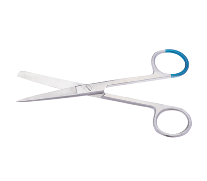 Dressing Scissors - Sharp/Blunt Straight Sterile - Single Use Each