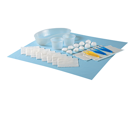 Dressing Pack with Kidney Dish & Gallipot (Peel Pack) Sterile x 44 Packs (06-777P)