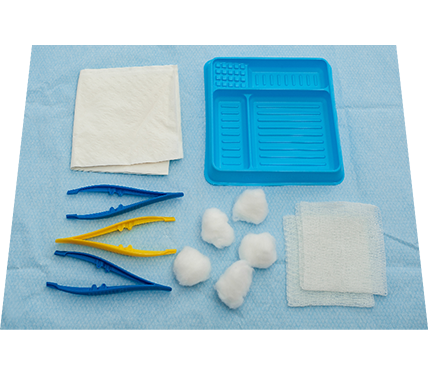 SmartTab® Basic Dressing Pack with Gauze Swabs and Cotton Balls (Peel Pack) x 160 Packs08-666NP