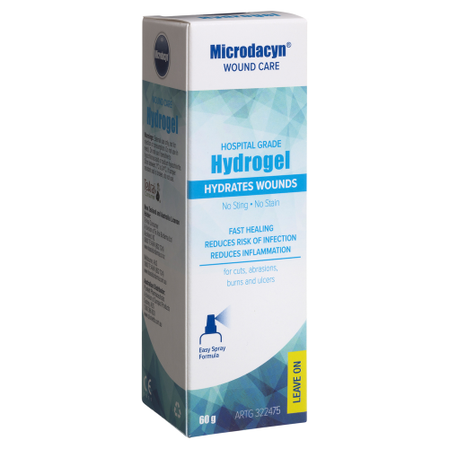 Plunketts Microdacyn Wound Care Hydrogel 60g