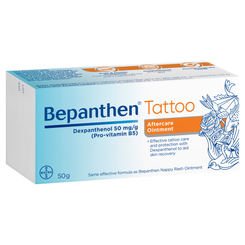Bepanthen Tattoo Aftercare Ointment 50g Each