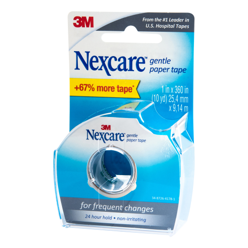 NEXCARE Gentle Paper Tape 25mm x 9.1m 1 Each