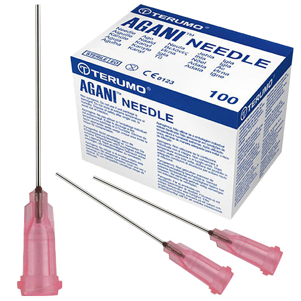 AGANI Draw Up Needle 18g x 38mm 100 Pack
