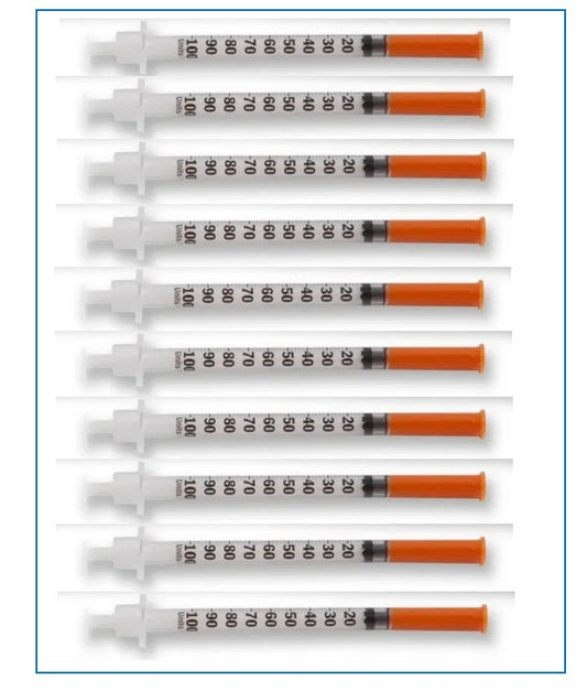 BD Ultra-Fine 1ml Insulin Syringe 29G x 12.7mm x 10pcs