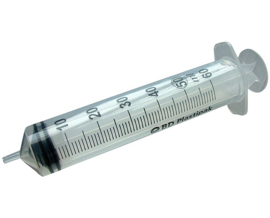 BD Syringes 60ml Eccentric Luer Slip Tip
