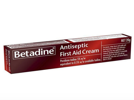 Betadine Antiseptic First Aid Cream 20g