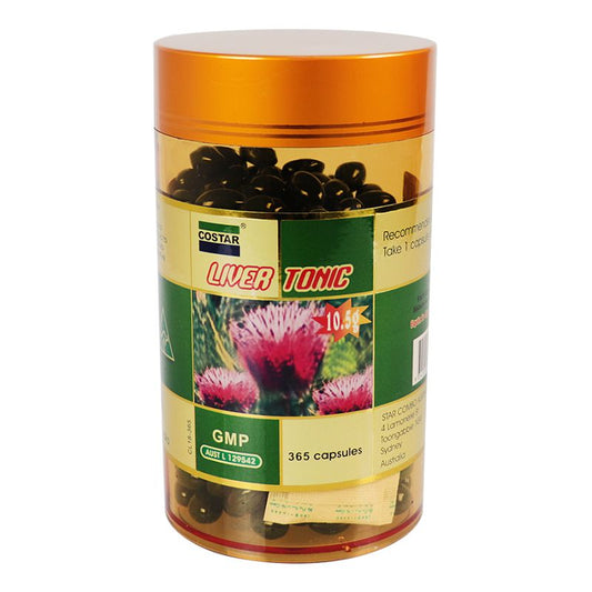 Costar Liver Tonic 10.5g 365 Caps - Expiry 09/2027