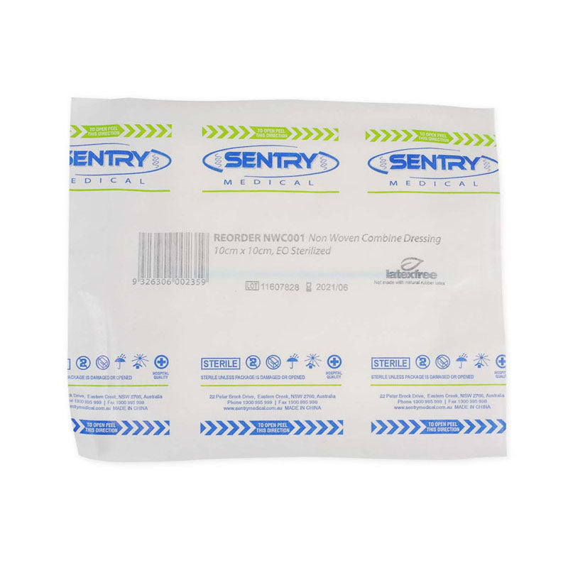 Non-Woven Combine Dressing 10cm x 20cm Pack of 50pcs