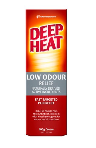 Deep Heat Low Odour 100g
