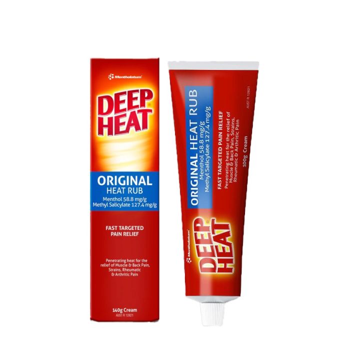 Deep Heat Regular (50g, 100g, 140g)