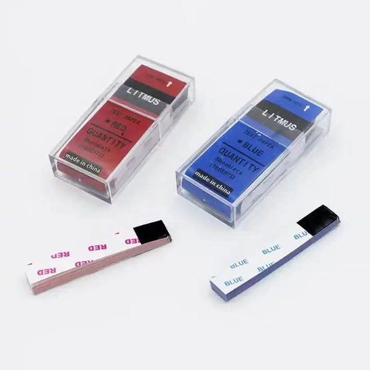Litmus Paper 8.0mm X 60.0mm Pack of 100pcs (Red, Blue)