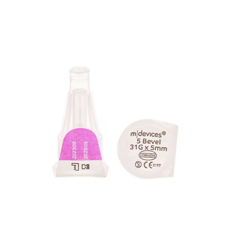 Insulin Pen Needle 5 Bevel Sterile - Pack of 100pcs