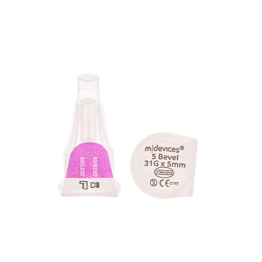 Insulin Pen Needle 5 Bevel Sterile - Pack of 100pcs