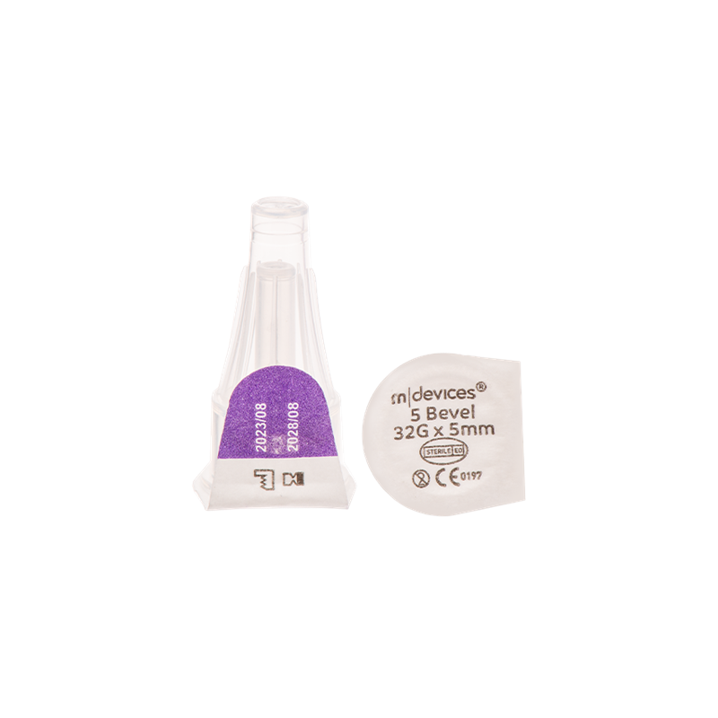 Insulin Pen Needle 5 Bevel Sterile - Pack of 100pcs