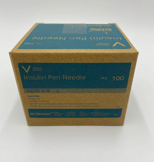 Insulin Pen Needle - 30G x 10mm (Lime Green)