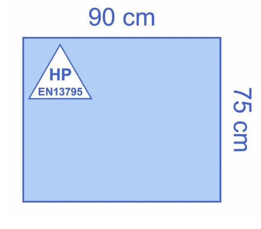 Medline Essential Drape Bilaminate Sheet 90 x 75cm -  ES15221CE