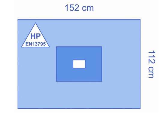Medline Ultimate Drape Sheet 152cm x 112cm  Pack of 32