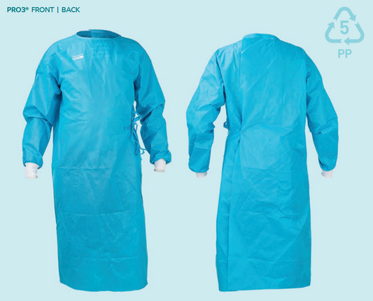 Multigate PRO3®AAMI 3 Surgical Gown, Fully Recyclable, Standard Protection Non-Sterile