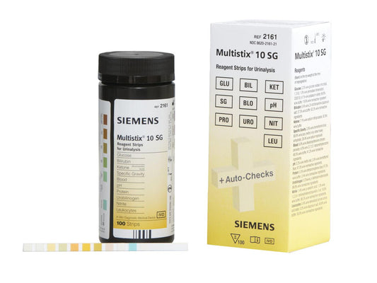 Siemens Multistix 10sg Reagent Urinalysis 100 Test Strips