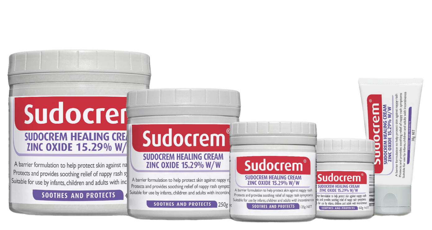 Sudocrem Healing Cream 30g Tube, 60g, 125g, 250g, 400g